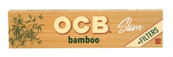 Zigarettenpapier Bamboo King Size Slim Papier + Filtertips Papier Blättchen Papers